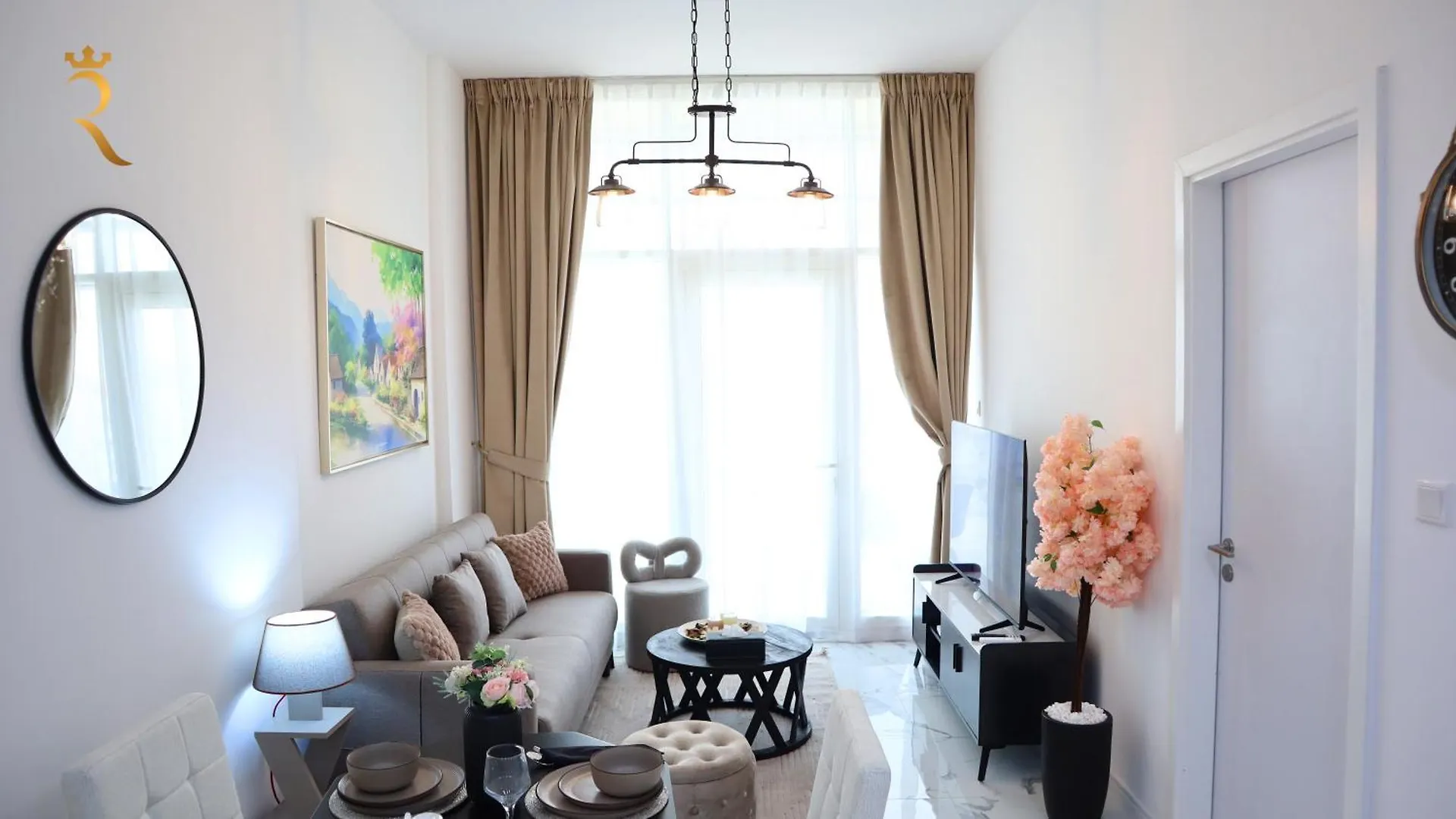 City Chic Elegant 1Br Apartment In Masdar City Abu Dhabi